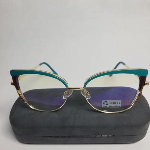 Designer Women's Cat-Eye Blue Light Blocking Glasses
