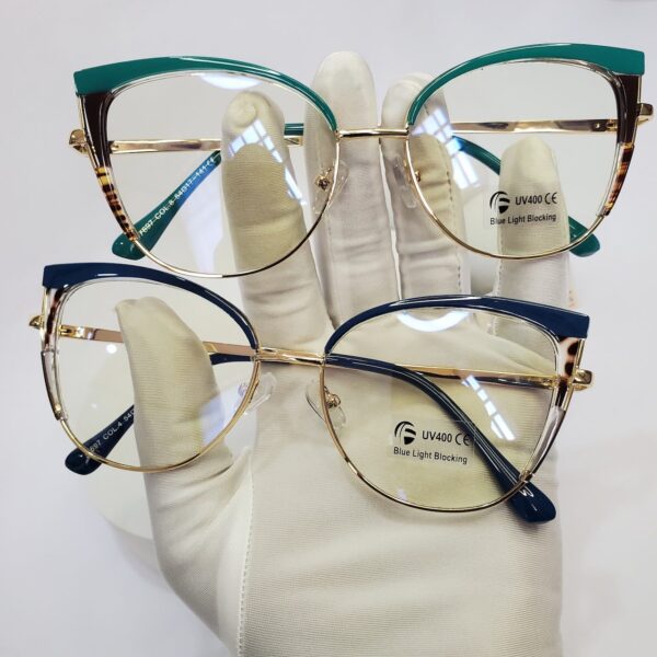 Designer Women's Cat-Eye Blue Light Blocking Glasses