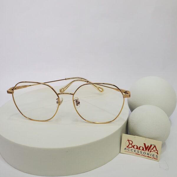 Chloe Designer Square Metal Frame Eyeglasses CE2138/CE2135