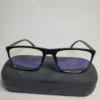 Designer Black Rectangle Full-Rim Eyeglasses