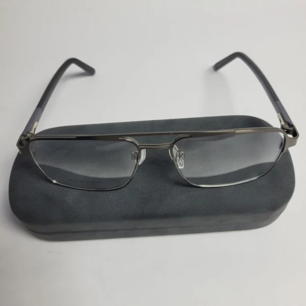 Designer Men's Metal Full Rim Square Eyeglasses