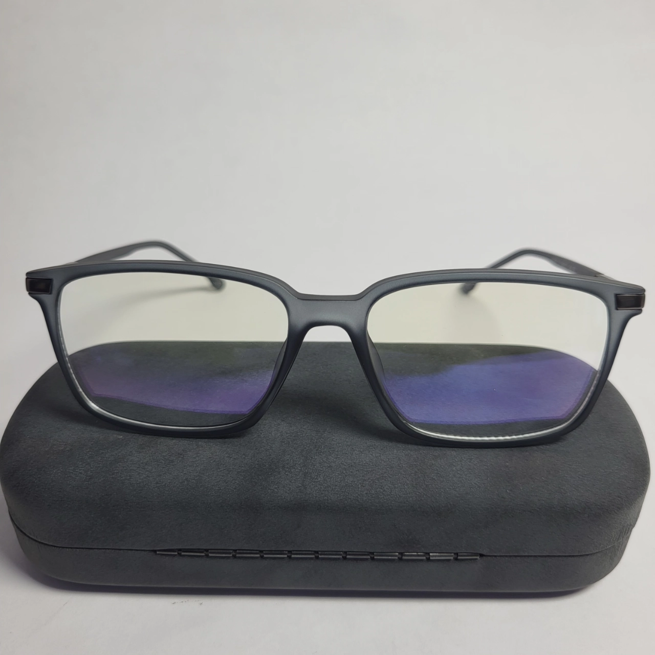 Designer Blue Light Blocking Rectangle Frame Glasses