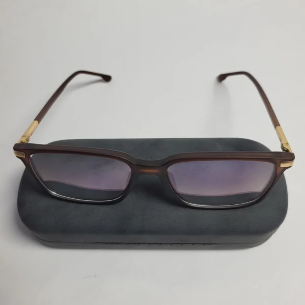 Designer Blue Light Blocking Rectangle Frame Glasses