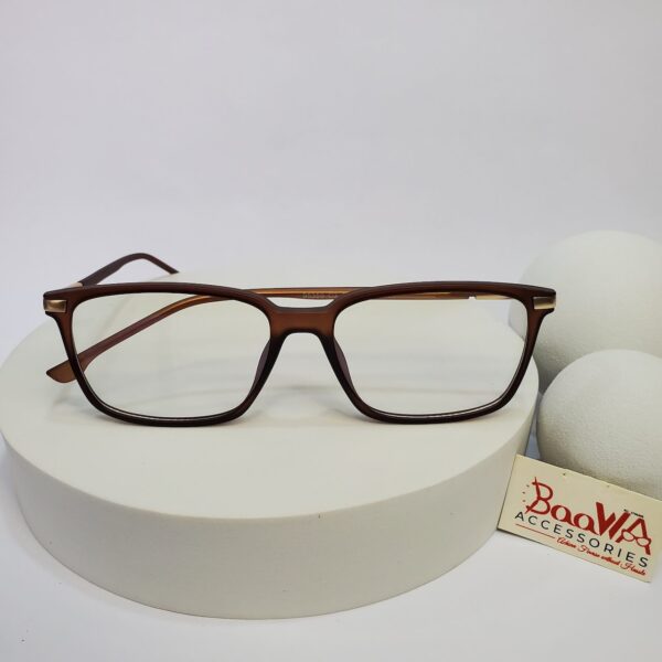 Designer Blue Light Blocking Rectangle Frame Glasses