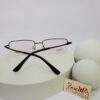 Designer S8027 Men's Titanium Semi-Rimless Rectangle Glasses