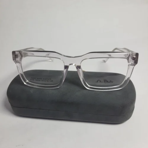 Designer STB-15004 Hand Made Acetate Clear Square Glasses