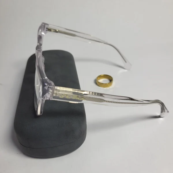 Designer STB-15004 Hand Made Acetate Clear Square Glasses