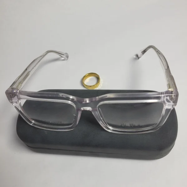 Designer STB-15004 Hand Made Acetate Clear Square Glasses
