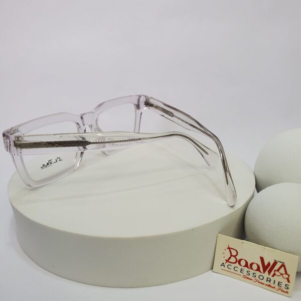 Designer STB-15004 Hand Made Acetate Clear Square Glasses