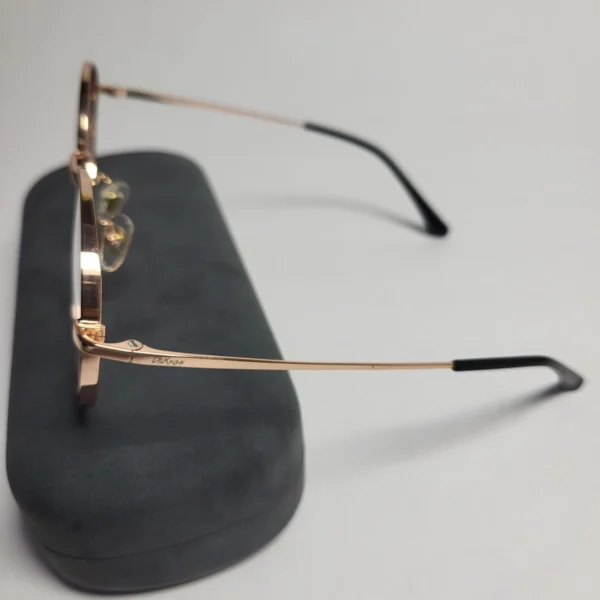 Dikson FY5066 Round Metal Full-Rim Prescription Glasses