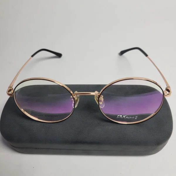 Dikson FY5066 Round Metal Full-Rim Prescription Glasses
