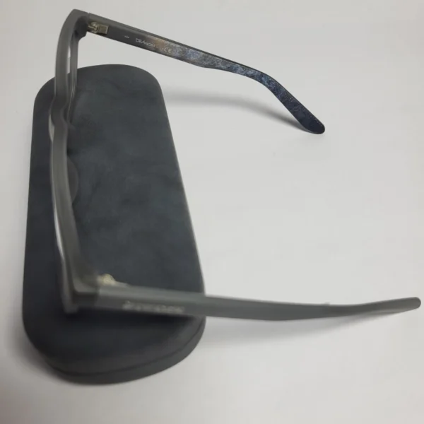 Dragon Matte Grey Full-Rim Plastic Eyeglasses