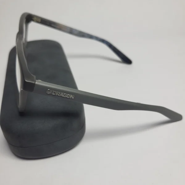 Dragon Matte Grey Full-Rim Plastic Eyeglasses