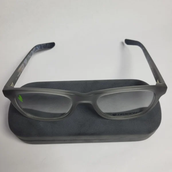 Dragon Matte Grey Full-Rim Plastic Eyeglasses