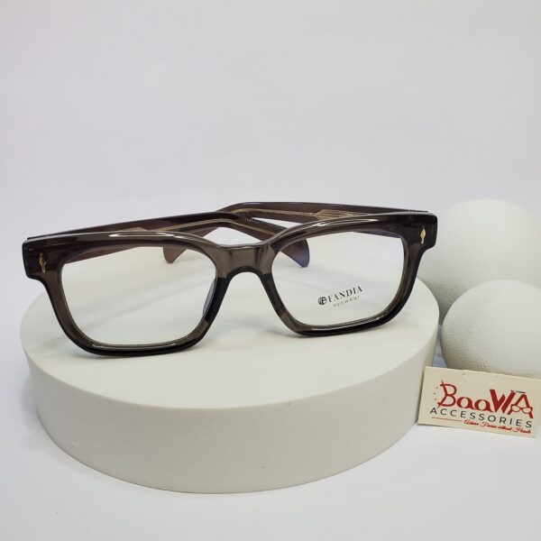 Designer Men's Two-Tone Square Blue Light Blocking Glasses