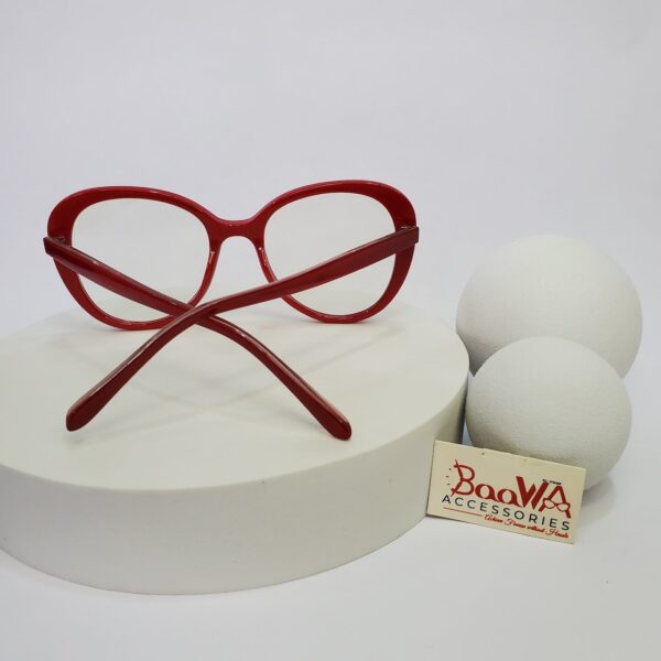 Designer 2013C2 Red Cat-Eye Blue Light Blocking Glasses