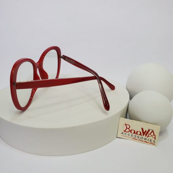 Designer 2013C2 Red Cat-Eye Blue Light Blocking Glasses