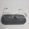 Designer Gold Metal Hexagonal Full-Rim Glasses 00-C12