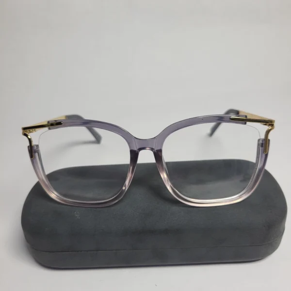Designer Unisex Square Clear Frame Eyeglasses