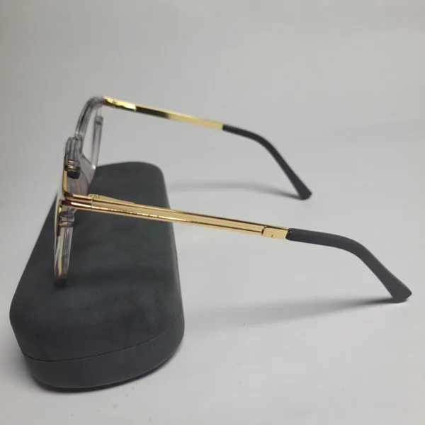 Designer Unisex Square Clear Frame Eyeglasses