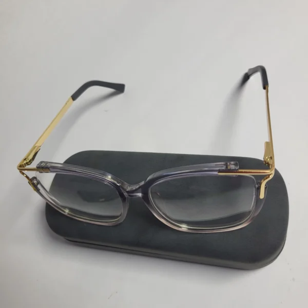 Designer Unisex Square Clear Frame Eyeglasses