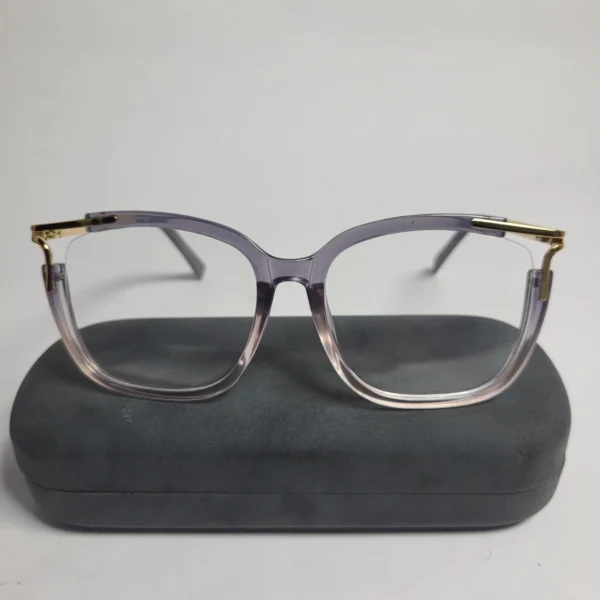 Designer Unisex Square Clear Frame Eyeglasses
