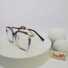Designer Unisex Square Clear Frame Eyeglasses