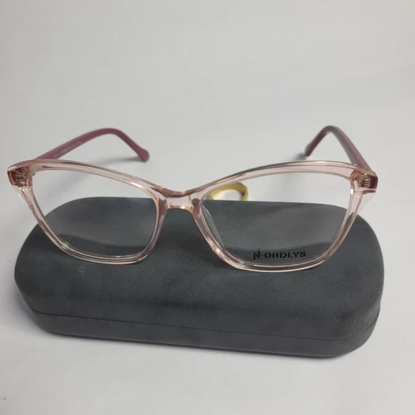 Nordlys 58959 Women's Cat-Eye Pink Acetate Glasses
