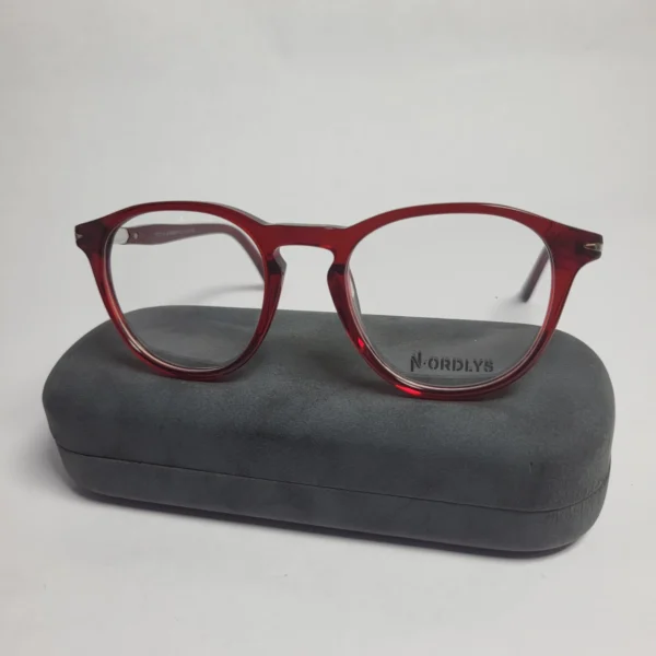 Nordlys 58871 Round Acetate Full-Rim Unisex Glasses