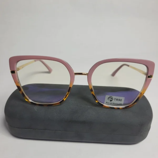 Designer 95280 Women's TR90 Cat-Eye Blue Light Blocking Glasses