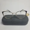 Designer 95667 Women's Cat-Eye Metal Frame Glasses