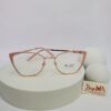 Designer 95667 Women's Cat-Eye Metal Frame Glasses
