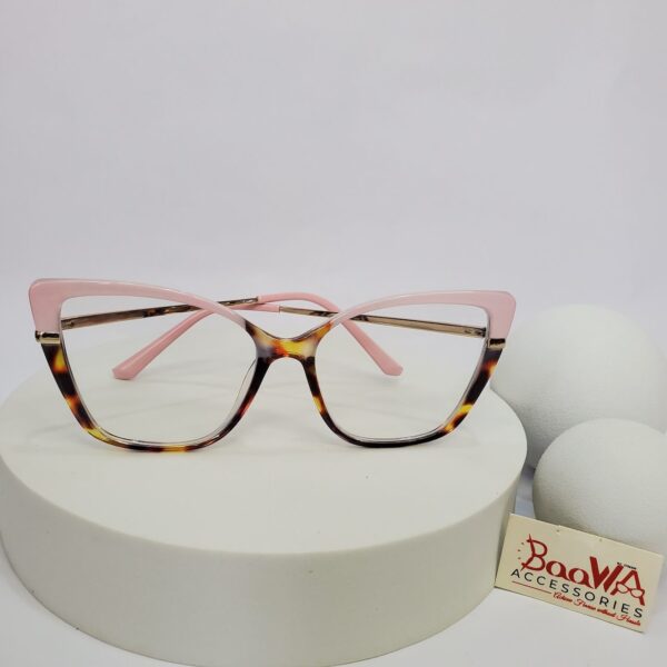 Designer 95280 Women's TR90 Cat-Eye Blue Light Blocking Glasses