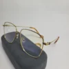Designer CoL031 Gold Metal Blue Light Blocking Glasses