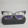 Designer 97701 Women's Two-Tone Cat-Eye Blue Light Blocking Glasses