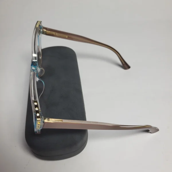 Designer 97701 Women's Two-Tone Cat-Eye Blue Light Blocking Glasses