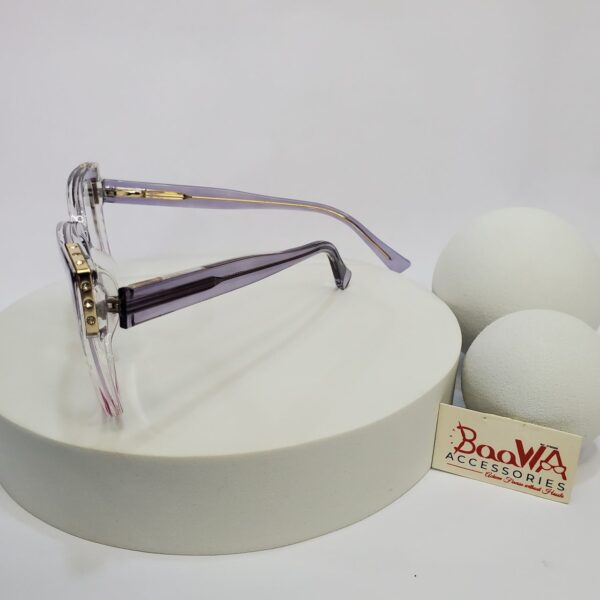 Designer 97701 Women's Two-Tone Cat-Eye Blue Light Blocking Glasses