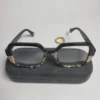 Designer P277 Geometric Square Acetate Full-Rim Eyeglasses