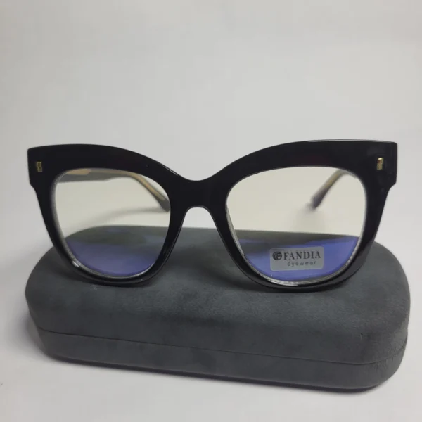 Designer Fandia 82160 Women's Cat-Eye Blue Light Blocking Glasses