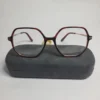 Designer Unisex Hexagonal Tortoise Full-Rim Eyeglasses