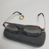 Designer Unisex Hexagonal Tortoise Full-Rim Eyeglasses
