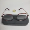 Designer Unisex Hexagonal Tortoise Full-Rim Eyeglasses