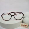 Designer Unisex Hexagonal Tortoise Full-Rim Eyeglasses