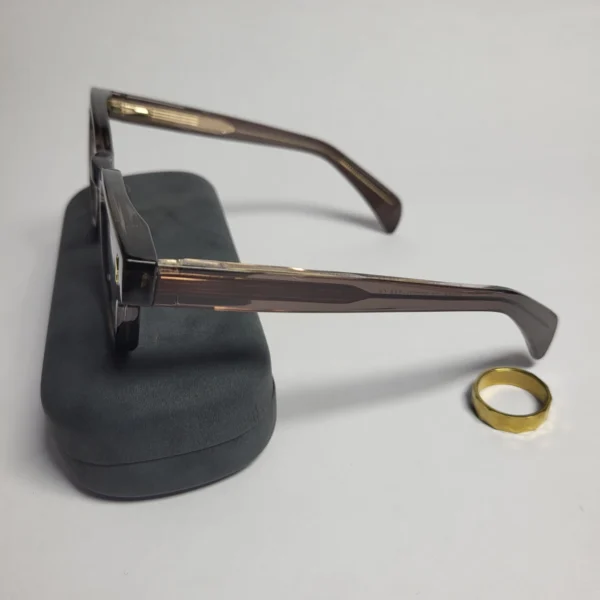 Designer Tortoiseshell Acetate Blue Light Blocking Eyeglasses