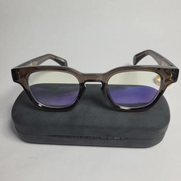 Designer Tortoiseshell Acetate Blue Light Blocking Eyeglasses