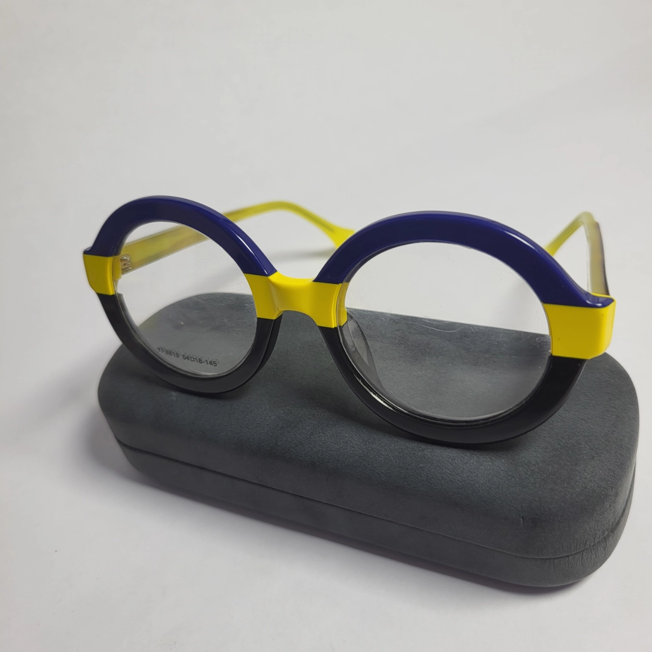 Zeeman YF8819 Multi-Color Round Full-Rim Fashion Eyeglasses