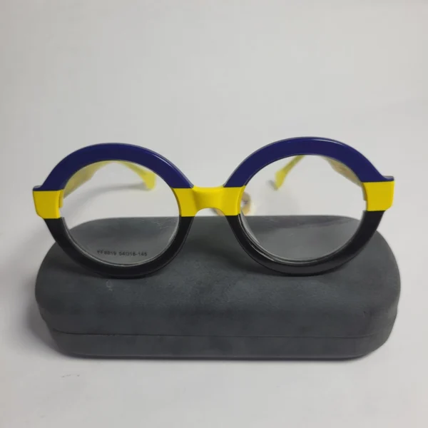 Zeeman YF8819 Multi-Color Round Full-Rim Fashion Eyeglasses
