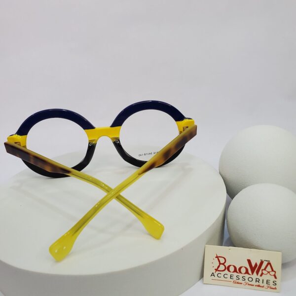 Zeeman YF8819 Multi-Color Round Full-Rim Fashion Eyeglasses