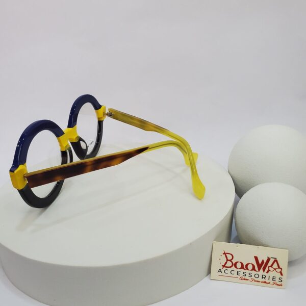 Zeeman YF8819 Multi-Color Round Full-Rim Fashion Eyeglasses
