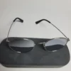 Designer Unisex Round Metal Frame Mirrored Sunglasses